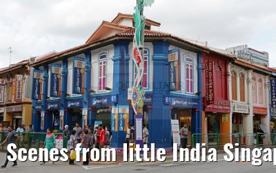 Scenes from little India Singapore 30.01.2016