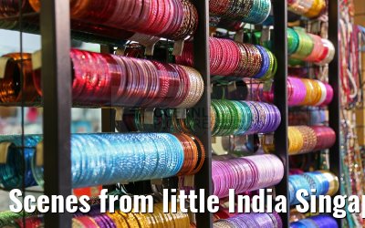 Scenes from little India Singapore 30.01.2016