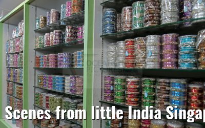 Scenes from little India Singapore 30.01.2016