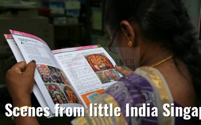 Scenes from little India Singapore 30.01.2016