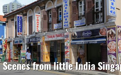 Scenes from little India Singapore 30.01.2016