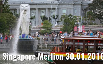 Singapore Merlion 30.01.2016