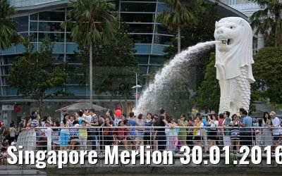 Singapore Merlion 30.01.2016