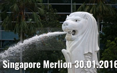 Singapore Merlion 30.01.2016