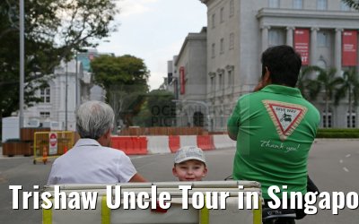 Trishaw Uncle Tour in Singapore 30.01.2016