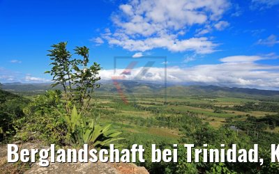 Berglandschaft bei Trinidad, Kuba 03.12.2017