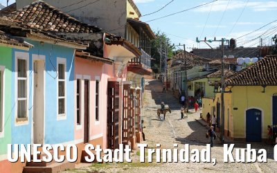 UNESCO Stadt Trinidad, Kuba 03.12.2017