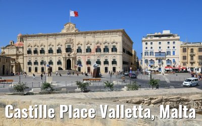 Castille Place Valletta, Malta 13.06.2018