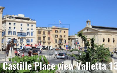 Castille Place view Valletta 13.06.2018