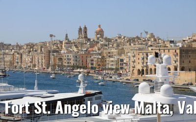 Fort St. Angelo view Malta, Valletta 13.06.2018