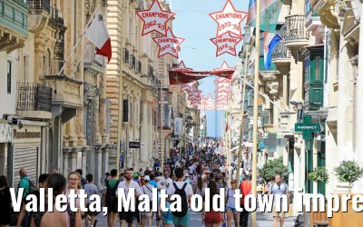 Valletta, Malta old town impressions 13.06.2018