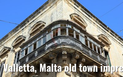 Valletta, Malta old town impressions 13.06.2018