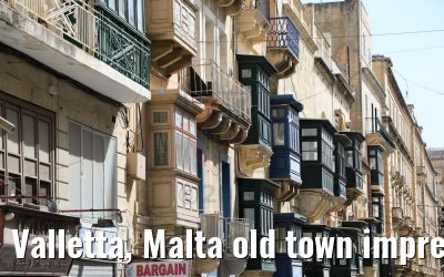 Valletta, Malta old town impressions 13.06.2018