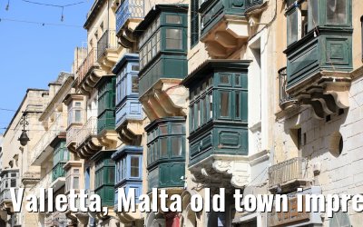 Valletta, Malta old town impressions 13.06.2018