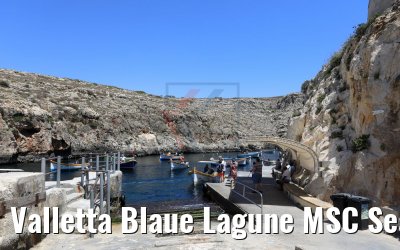 Valletta Blaue Lagune MSC Seaview 13.06.2018