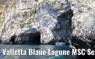 Valletta Blaue Lagune MSC Seaview 13.06.2018