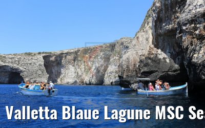 Valletta Blaue Lagune MSC Seaview 13.06.2018