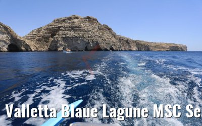 Valletta Blaue Lagune MSC Seaview 13.06.2018