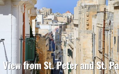View from St. Peter and St. Paul Bastion Valletta, Malta 13.06.2018