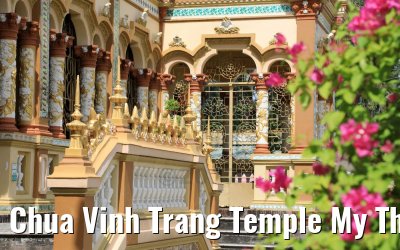 Chua Vinh Trang Temple My Tho, Vietnam 08.04.2017