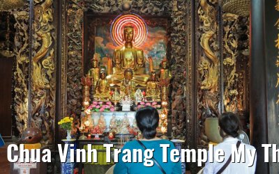 Chua Vinh Trang Temple My Tho, Vietnam 08.04.2017