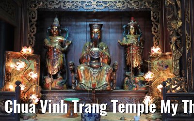 Chua Vinh Trang Temple My Tho, Vietnam 08.04.2017