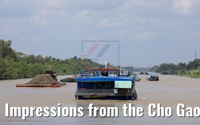 Impressions from the Cho Gao Canal, Vietnam 08.04.2017