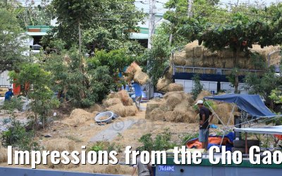 Impressions from the Cho Gao Canal, Vietnam 08.04.2017