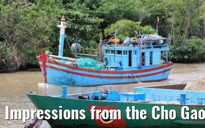 Impressions from the Cho Gao Canal, Vietnam 08.04.2017
