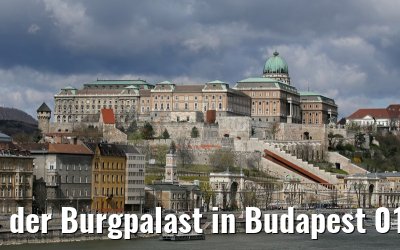 der Burgpalast in Budapest 01.04.2015