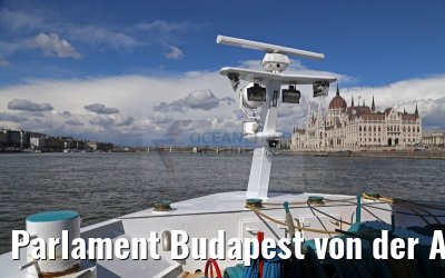 Parlament Budapest von der Ariana aus gesehen 01.04.2015