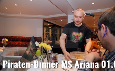 Piraten-Dinner MS Ariana 01.04.2015