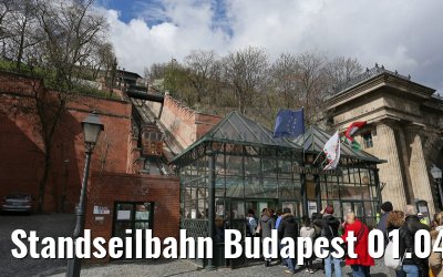Standseilbahn Budapest 01.04.2015