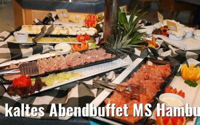 kaltes Abendbuffet MS Hamburg 31.01.2016