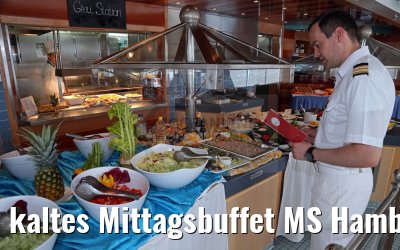 kaltes Mittagsbuffet MS Hamburg 31.01.2016