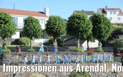 Impressionen aus Arendal, Norwegen 06.06.2018