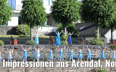 Impressionen aus Arendal, Norwegen 06.06.2018