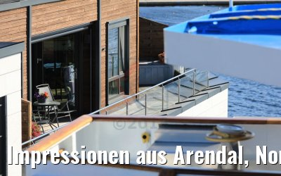 Impressionen aus Arendal, Norwegen 06.06.2018