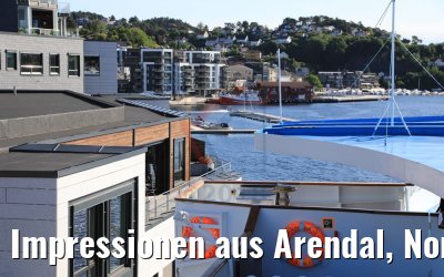 Impressionen aus Arendal, Norwegen 06.06.2018
