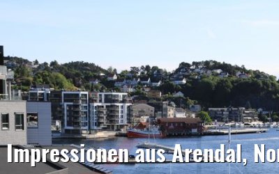 Impressionen aus Arendal, Norwegen 06.06.2018