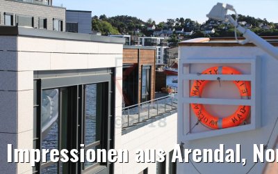 Impressionen aus Arendal, Norwegen 06.06.2018