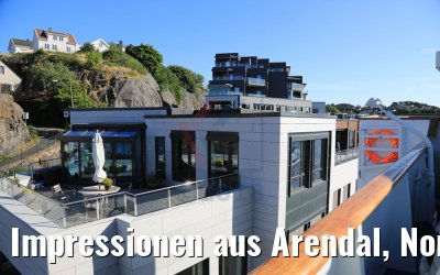 Impressionen aus Arendal, Norwegen 06.06.2018