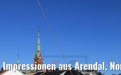 Impressionen aus Arendal, Norwegen 06.06.2018