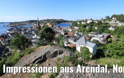 Impressionen aus Arendal, Norwegen 06.06.2018