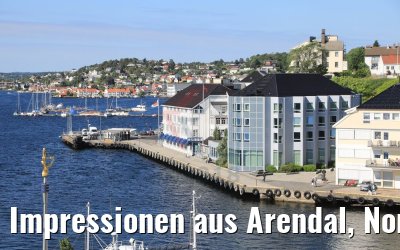 Impressionen aus Arendal, Norwegen 06.06.2018