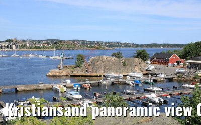 Kristiansand panoramic view 06.06.2018