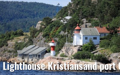 Lighthouse Kristiansand port 06.06.2018