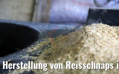 Herstellung von Reisschnaps in Cai Be Vietnam 09.04.2017