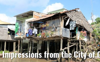 Impressions from the City of Cai Be in Vietnam 09.04.2017