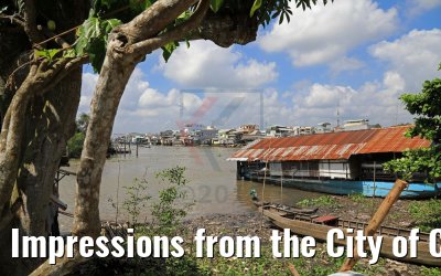 Impressions from the City of Cai Be in Vietnam 09.04.2017